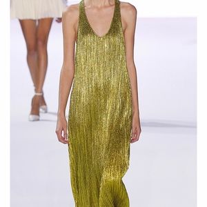 Haider Ackermann Plisse Tank Dress